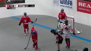 Czechia  Canada World Ball Hockey Championships 3v3 2018 [upl. by Ajat]