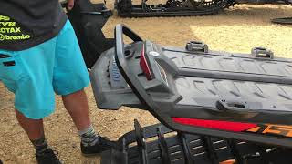 2020 SkiDoo  Expert Accessory Snowflap [upl. by Hebrew308]