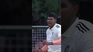 😳 Ball by Harshit Rana Dismissal in Duleep Trophy cricket shorts youtubeshorts [upl. by Dean502]