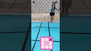 JOGO DA VELHA NA PISCINA [upl. by Wendi]