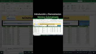 Introducción y demostración de la nómina automatizada [upl. by Blatman]