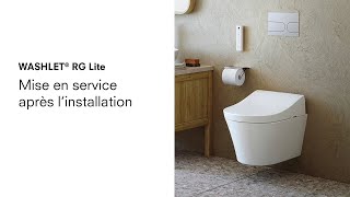 Guide de démarrage rapide de WASHLET RG Lite [upl. by Ezekiel]