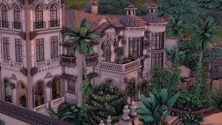 Villa Oriana  The Sims 4 Speed Build  64x64 [upl. by Galasyn]