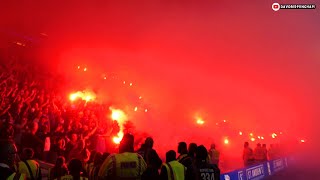 GLASGOW RANGERS FANS AT BIRMINGHAM Nonstop singing and pyros [upl. by Aniz]