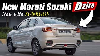 New Maruti Suzuki DZIRE  Sunroof amp CNG  Price amp Launch Date  Details Revealed [upl. by Kare]