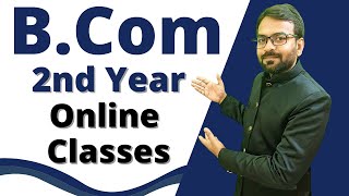 Bcom 2 year online classes  Bcom Online Classes 2022 [upl. by Atnas405]