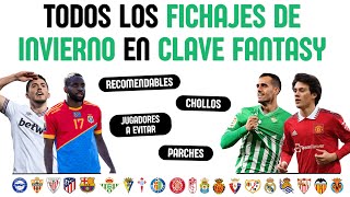 💸 ANÁLISIS de TODOS los FICHAJES DE INVIERNO en CLAVE FANTASY  BIWENGER 2324 [upl. by Nahsyar]