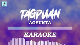 Agsunta  Tagpuan Moira Dela Torre Karaoke [upl. by Lerrad]