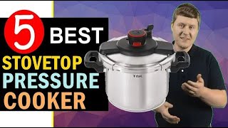 Best Stovetop Pressure Cooker 20232024 🏆 Top 5 Best Stovetop Pressure Cookers Review [upl. by Amick]