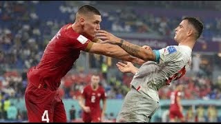 Xhaka vs Serbia world cup 2022 [upl. by Hancock345]