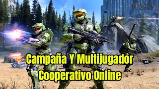 Halo Infinite ¿Como Jugar campaña Cooperativo Pantalla dividida y multijugador dividido [upl. by Eelsel914]