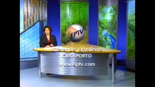 Raridade Fim do Jornal Regional EPTV com estouro de tempo 2009 [upl. by Gudrun445]