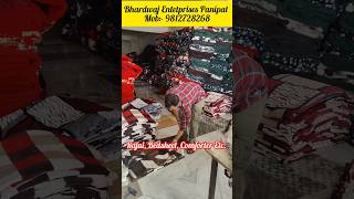 Bedsheet Panipat Factory Outlets [upl. by Nile203]