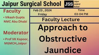 Approach to Obstructive Jaundice [upl. by Aicrag866]