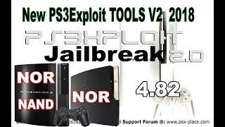 How To Jailbreak Your PS3 With  New PS3Exploit TOOLS V2 2018 [upl. by Aieka]