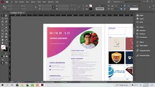 Tạo Portfolio bằng Indesign [upl. by Girish]