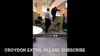 Croydon council crazy man gets taken down [upl. by Aniweta]