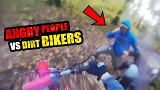 Stupid Angry People Vs Dirt Bikers 2022  Hit Angry Man In The Face [upl. by Gambrell]