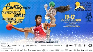 CESA Balonmano Playa 2021  Pista 1 Viernes  Tarde [upl. by Malley]