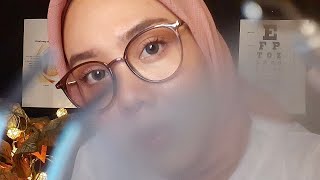 ASMR Doctor Roleplay  Cleaning Your Eye amp Eye Exam 👁️ [upl. by Knarf818]