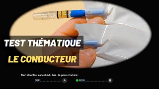 Test thématique  Le conducteur 25  Réussir le code de la route  Série 3 [upl. by Ennaeus]