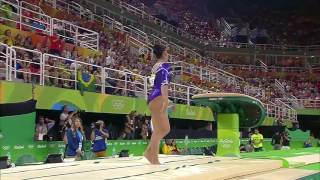 Lorrane Oliveira 2016 Olympics QF VT [upl. by Osnohpla]