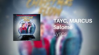 Tayc  Salomé Official Lyrics Video [upl. by Aneeuqal]