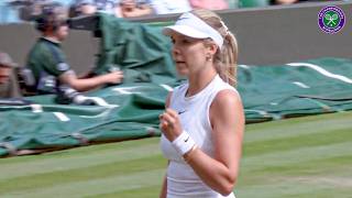 Outstanding double lob rally  Wimbledon 2024 [upl. by Cini597]