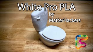 MatterHackers White Pro PLA [upl. by Dorina]