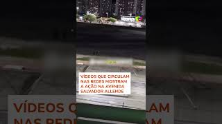 Moradores do Recreio usam canetas de laser para avisar motorista sobre assaltantes [upl. by Gnouhk57]