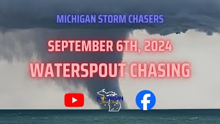 Waterspouts amp Chill  Radar amp Waterspout Chasing September 6th 2024 [upl. by Aurilia]