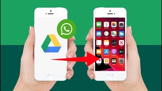 2 façons Comment restaurer la sauvegarde Whatsapp de Google Drive vers iPhone 151413 [upl. by Odilo580]