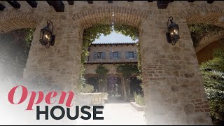 Tuscan Living in Calabasas  Open House TV [upl. by Gnni]