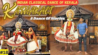 Kerala Famous Kathakali Kathakali Dance Indian Classical Dance of Kerala [upl. by Nniuq]