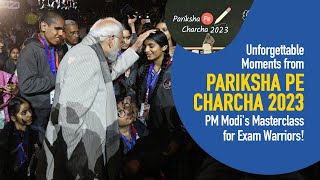 Unforgettable Moments from Pariksha Pe Charcha 2023 PM Modis Masterclass for Exam Warriors [upl. by Jarrod]