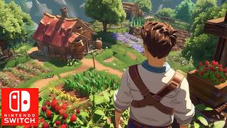 The Next BIG Farming Sim Games for Nintendo Switch  Upcoming Games [upl. by Eilssel]