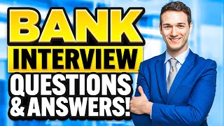 BANK Interview Questions amp ANSWERS How to PREPARE for a BANKING JOB INTERVIEW [upl. by Faubert]