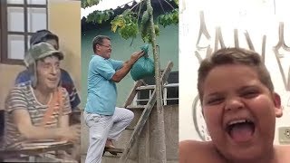 TIOZINHO ESPECIALISTA EM TIRAR CAIXA MARIMBONDO ABRACAR CAIXA MARIMBONDO COM SACOLA GORDINHO RINDO [upl. by Trill]