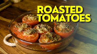 Roasted Honey Garlic Tomatoes with Chili Flakes [upl. by Naillimxam]