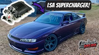 LSA Supercharger on Stock 53 LS [upl. by Arod]