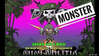 Minimilitia Monster Song Mod Unlimited Nitro Ammo Dual Wield Download [upl. by Wagshul]