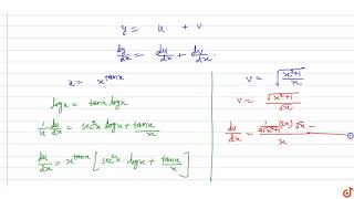 Differentiate xtanxsqrtx21xwrtx [upl. by Oriole]