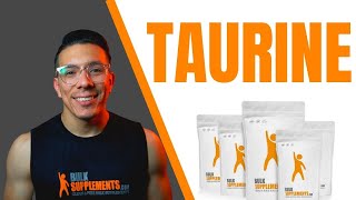 What is Taurine  Benefits and Dosage [upl. by Yaf]