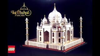 Lego Architecture Taj Mahal ve Bird of Paradise Botanical Collection [upl. by Anaderol]