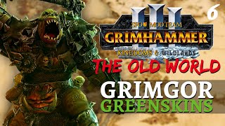 THE FOOT OF GORK  Old World Mod amp SFO  Total War Warhammer 3  Greenskins  Grimgor 6 [upl. by Enitnatsnoc]