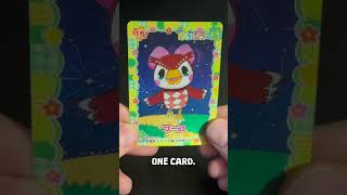 Animal Crossing Cards MOVE shorts AnimalCrossing ACNH [upl. by Noella]