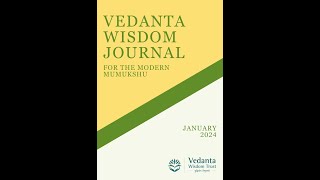 How to access the Vedanta Wisdom Journal [upl. by Mihe]