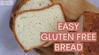 HOW TO MAKE GLUTEN FREE BREAD  EASY BREAD RECIPE [upl. by Rokach]