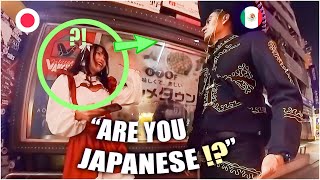 Mexican guy SHOCKS EVERYONE speaking FLUENT Japanese and more  Tokyo Shibuya Halloween 2023 [upl. by Merna259]