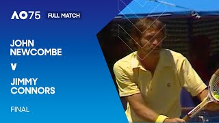 John Newcombe v Jimmy Connors Full Match  Australian Open 1975 Final [upl. by Yule]